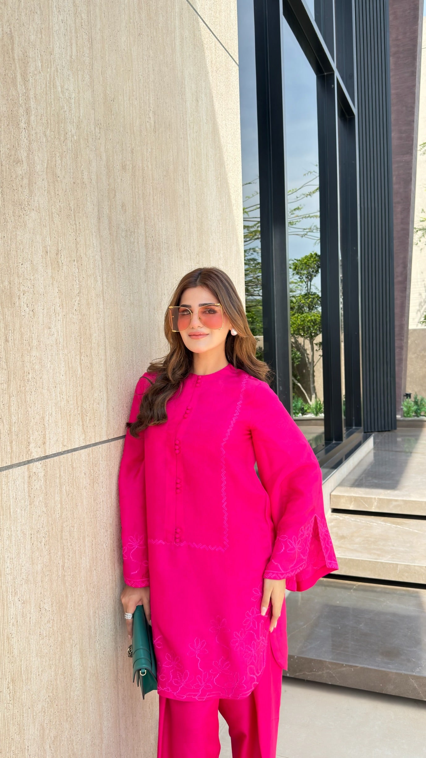 Fuschia Pink Style set