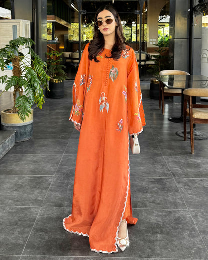 Floral Orange Style set