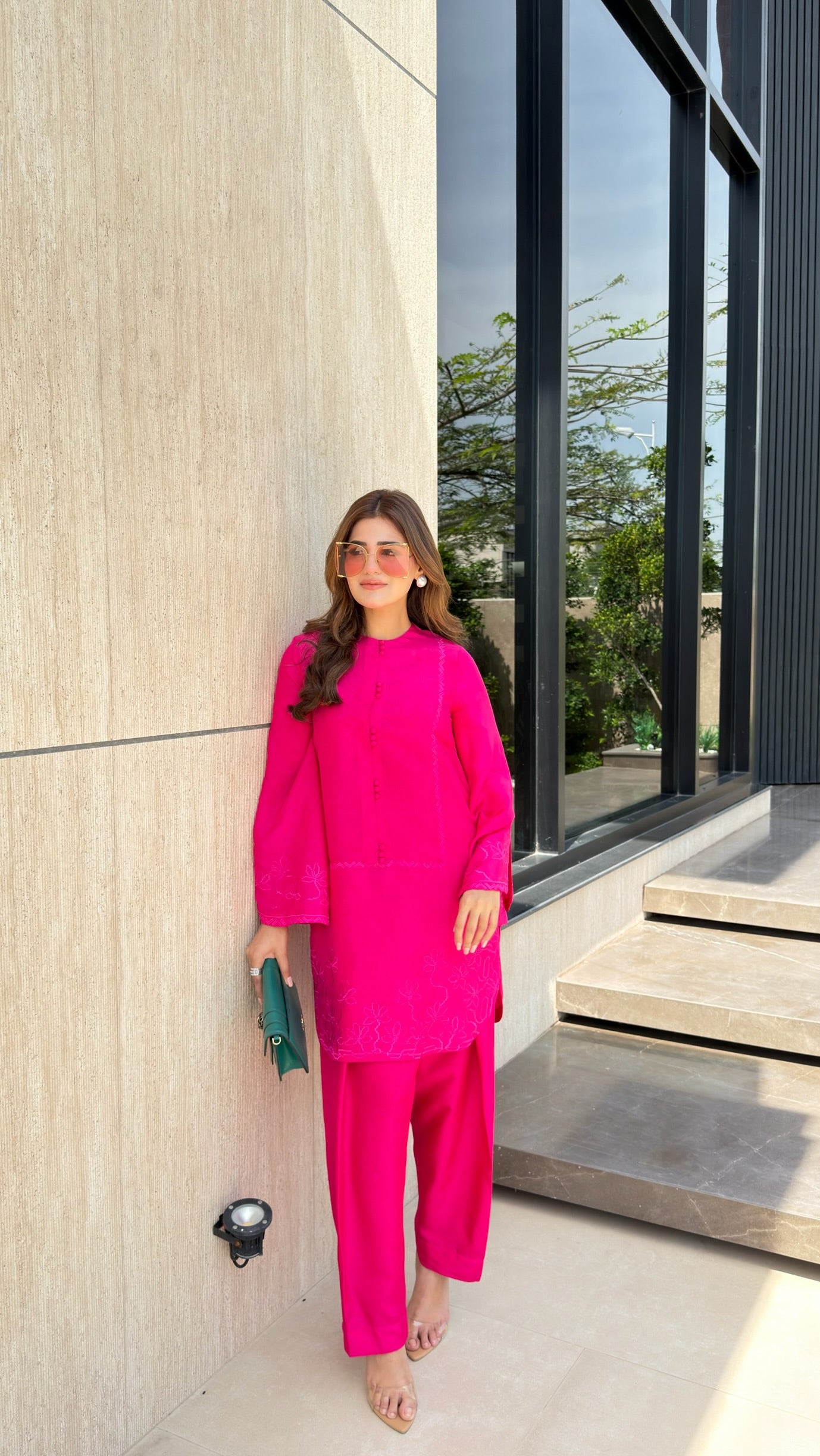 Fuschia Pink Style set
