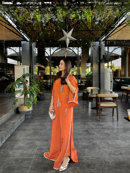 Floral Orange Style set